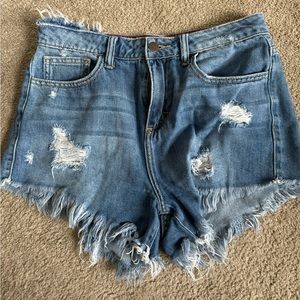 Forever 21 denim jean shorts